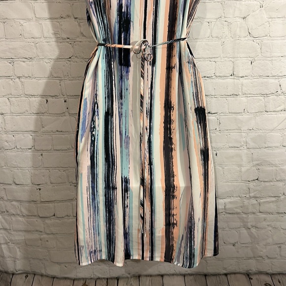 Bar III stripe mini dress - Picture 7 of 7